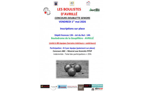 Concours DOU Seniors 01/05/2026